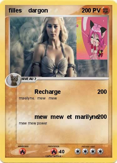 Pokemon filles    dargon