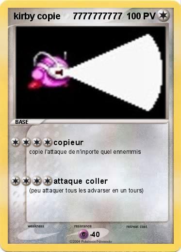Pokemon kirby copie     7777777777        