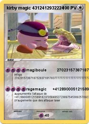 Pokemon kirby magic 4312412932224        