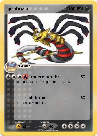 Pokemon giratina x