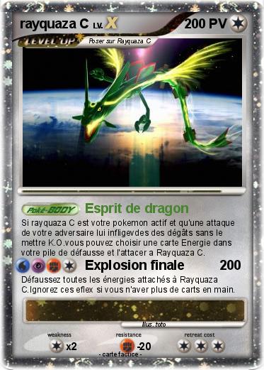 Pokemon rayquaza C