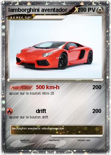 Pokemon lamborghini aventador