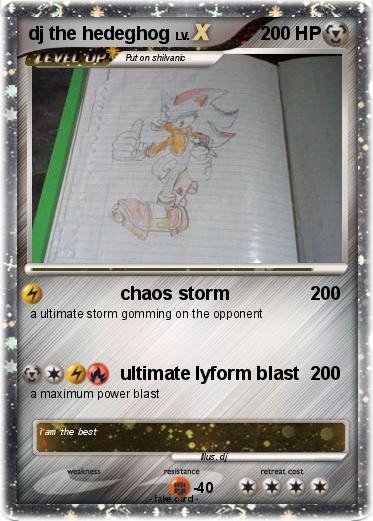 Pokemon dj the hedeghog