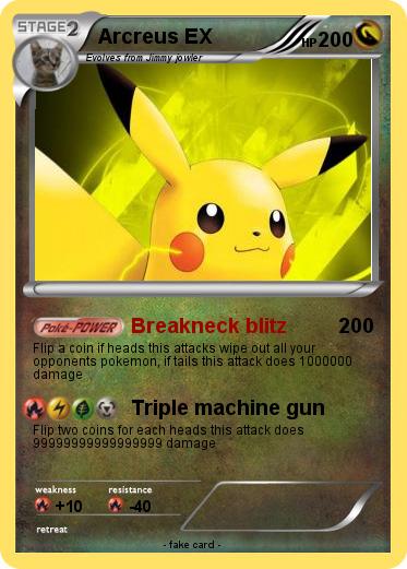 Pokemon Arcreus EX