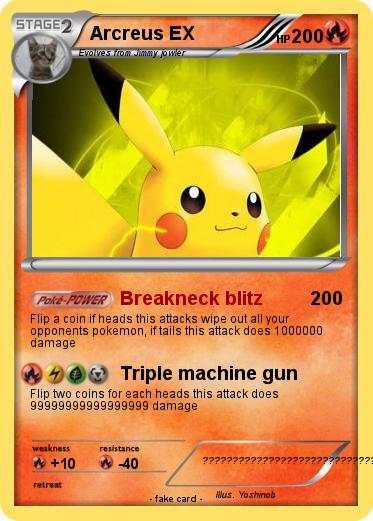 Pokemon Arcreus EX