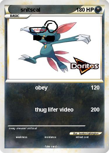 Pokemon snitscal