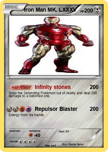 Pokemon Iron Man MK. LXXXV