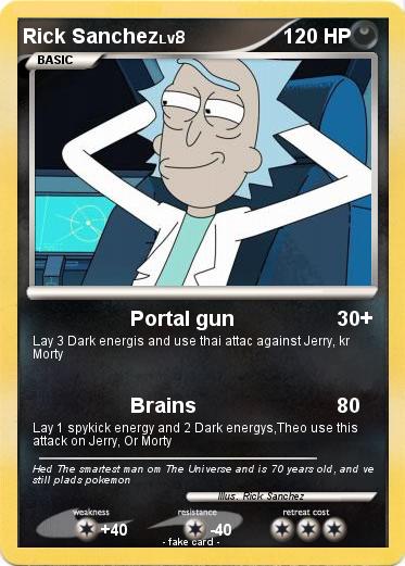 Pokemon Rick Sanchez