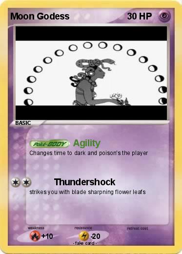 Pokemon Moon Godess