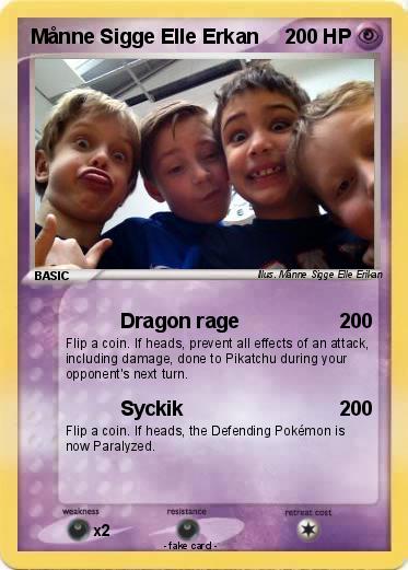 Pokemon Månne Sigge Elle Erkan