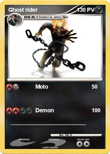 Pokemon Ghost rider