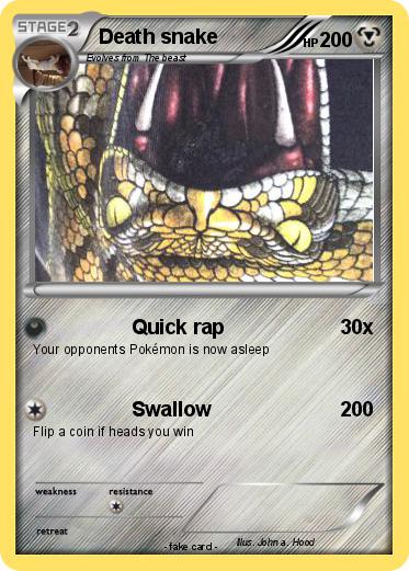Pokemon Death snake