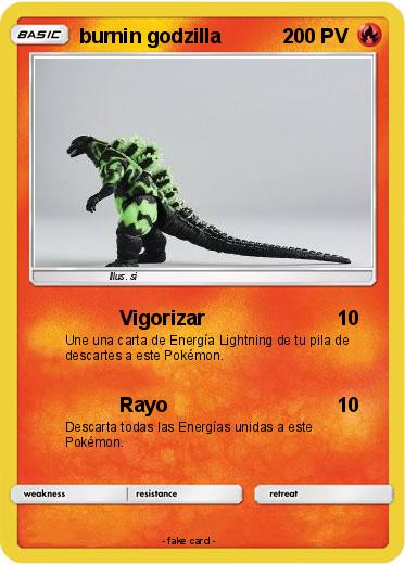 Pokemon burnin godzilla