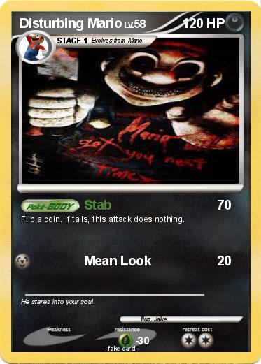 Pokemon Disturbing Mario