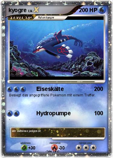 Pokemon kyogre