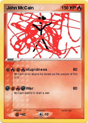 Pokemon John McCain