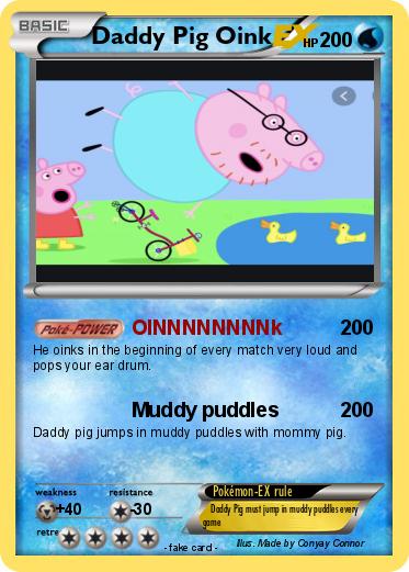 Pokemon Daddy Pig Oink