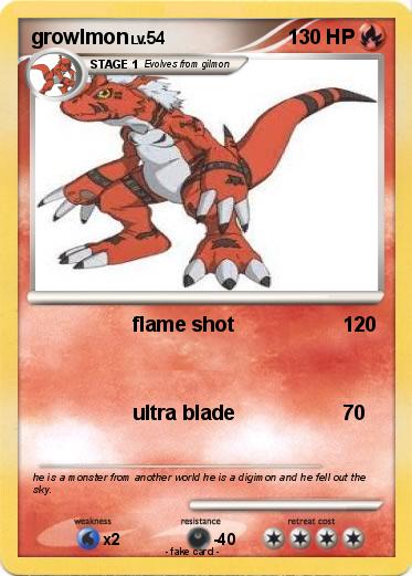 Pokemon growlmon