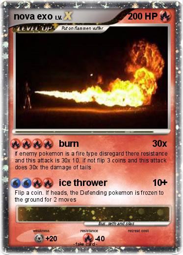 Pokemon nova exo