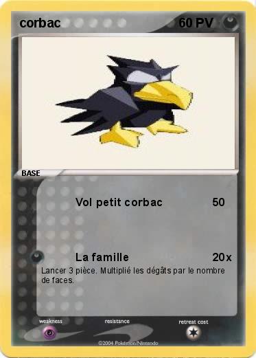 Pokemon corbac