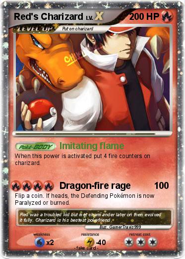 Pokemon Red's Charizard
