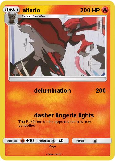 Pokemon alterio