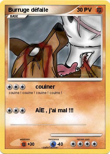 Pokemon Burruge défaile