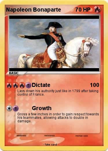 Pokemon Napoleon Bonaparte