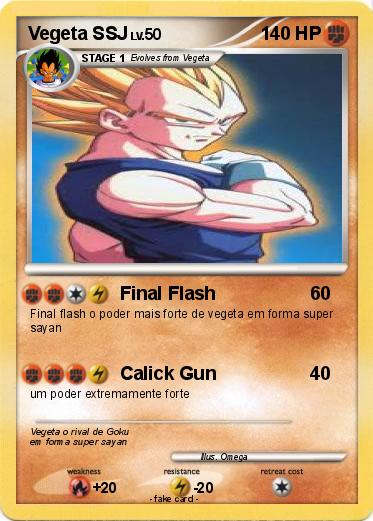 Pokemon Vegeta SSJ