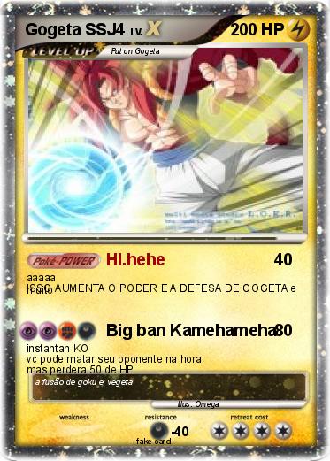 Pokemon Gogeta SSJ4