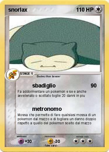 Pokemon snorlax