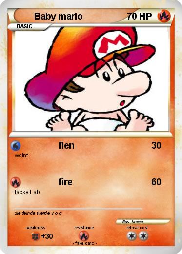 Pokemon Baby mario