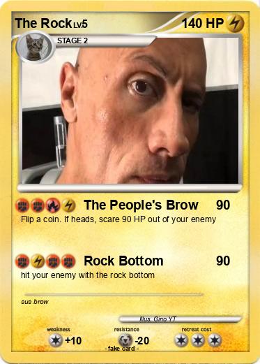 Pokemon The Rock