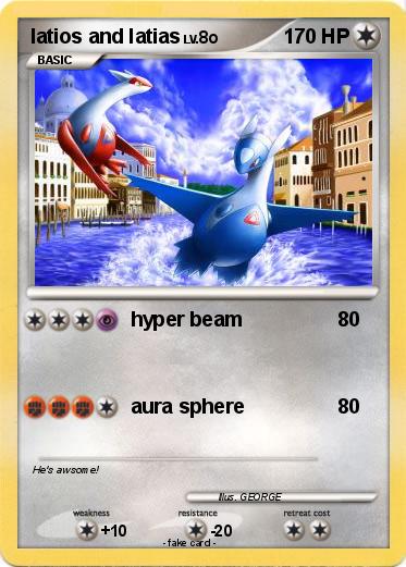 Pokemon latios and latias