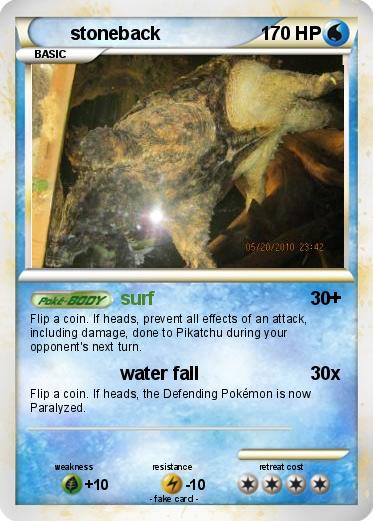 Pokemon stoneback