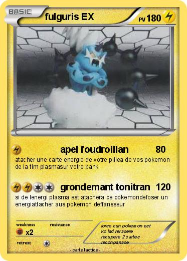 Pokemon fulguris EX