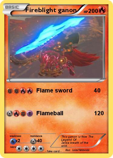 Pokemon Fireblight ganon