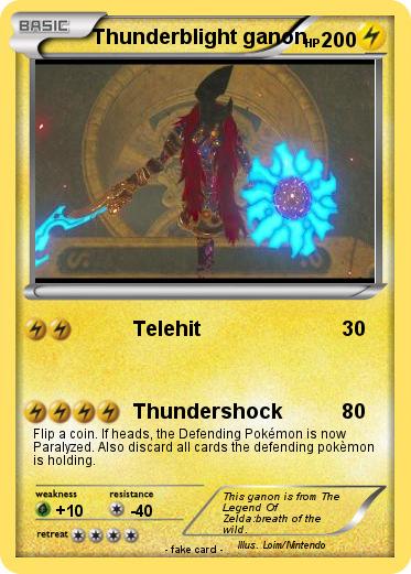 Pokemon Thunderblight ganon