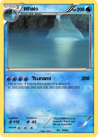 Pokemon Whalo