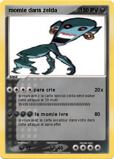 Pokemon momie dans zelda