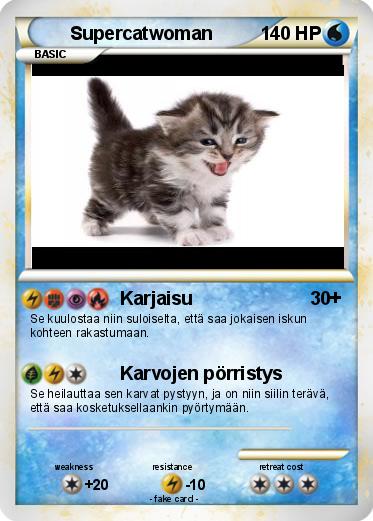 Pokemon Supercatwoman