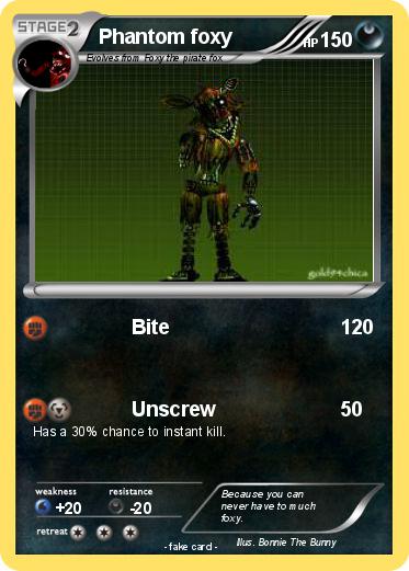 Pokemon Phantom foxy