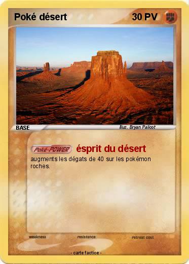 Pokemon Poké désert