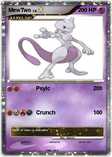 Pokemon MewTwo