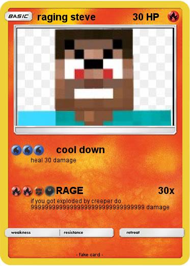 Pokemon raging steve