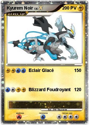 Pokemon Kyurem Noir