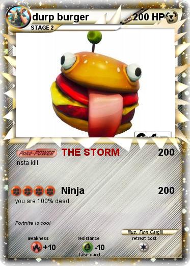 Pokemon durp burger