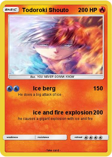 Pokemon Todoroki Shouto