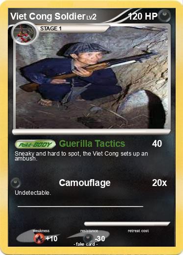 Pokemon Viet Cong Soldier