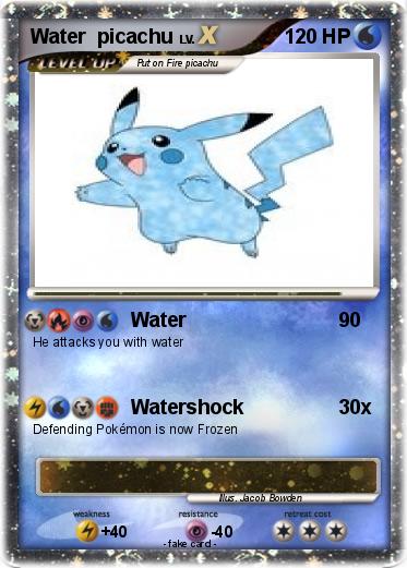 Pokemon Water  picachu